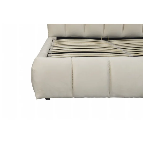 Cama "Annie" con arcón 160 x 200 cm - Beige - Imagen 7