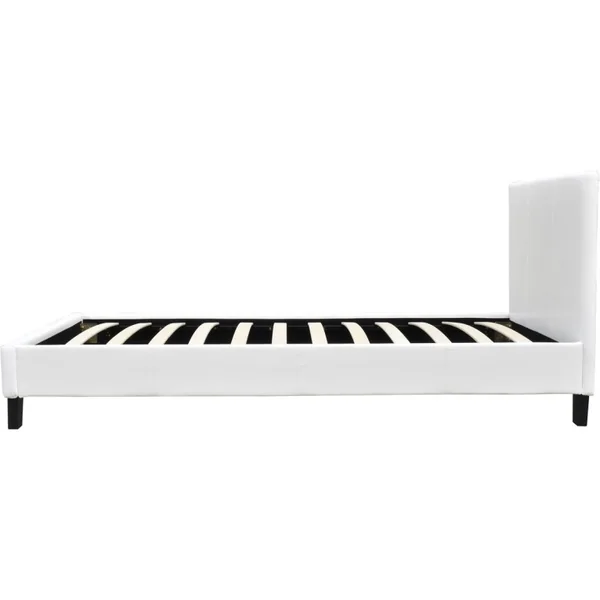 Cama "Lina" - 90 x 190 cm - Branca - Imagen 5
