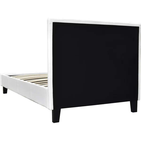 Cama "Lina" - 90 x 190 cm - Branca - Imagen 6