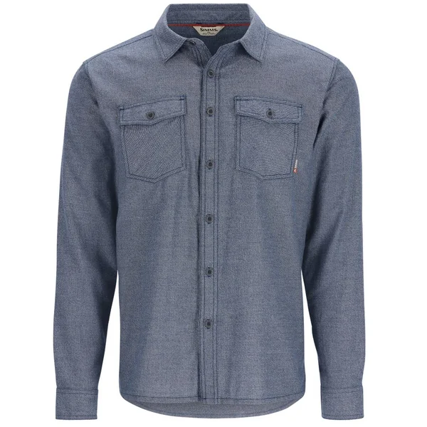 Camisa Simms Shoal Flannel medianoche