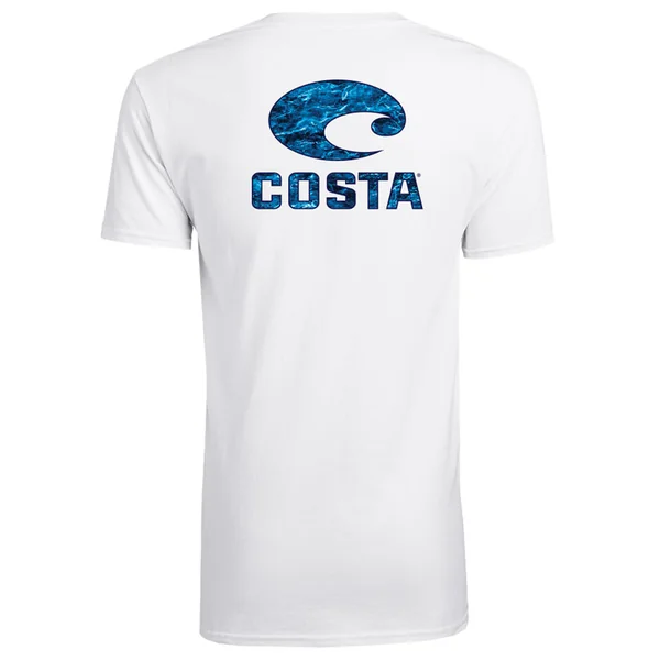 Camiseta Costa Logo Oak Elements azul/blanco - Imagen 2