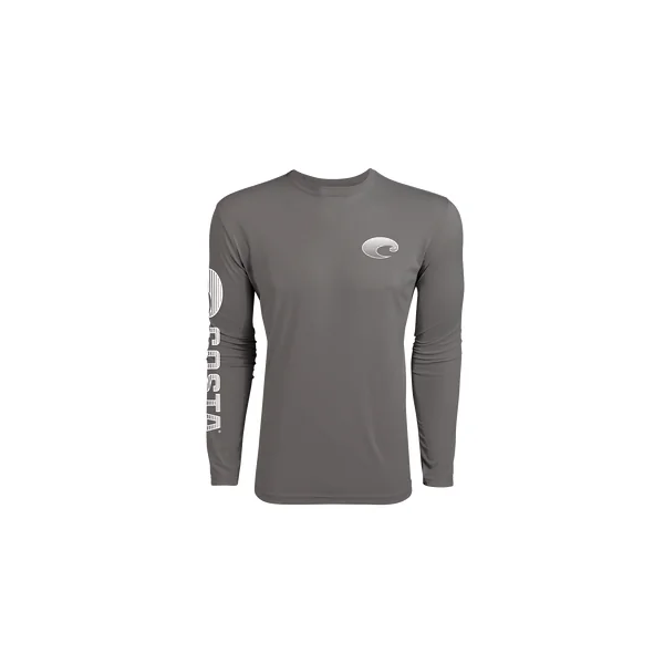 Camiseta de manga larga Costa Technical Crew grey