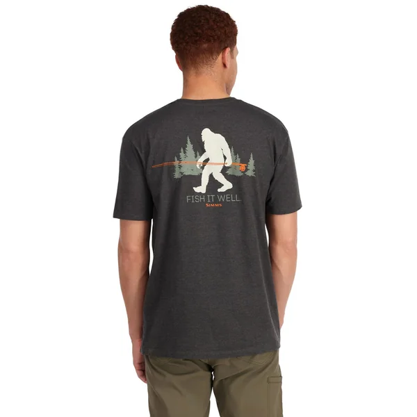 Camiseta Simms Sasquatch charcoal heather - Imagen 3