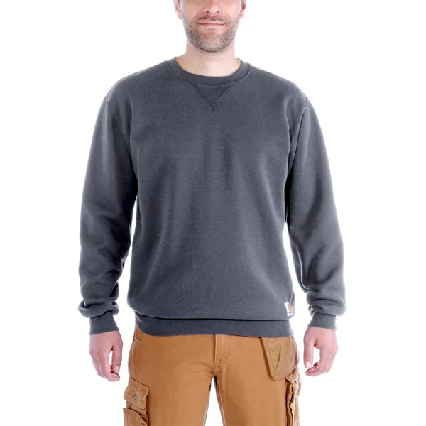 Carhartt Sudadera Midweight Crewneck Pullover carbono brezo - Imagen 2
