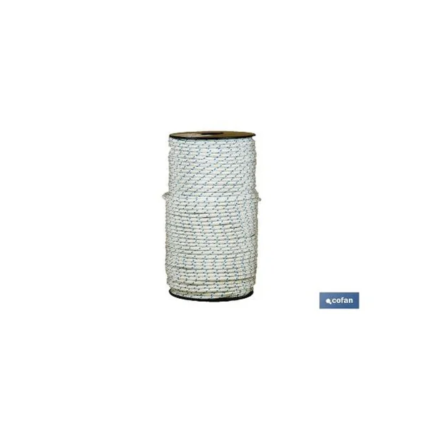 Carrete cuerda esp. arranque 4 mm 100 mts bco