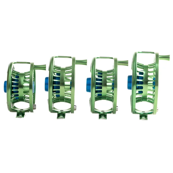 Carrete de mosca Alfa Arctic verde lima - Imagen 3