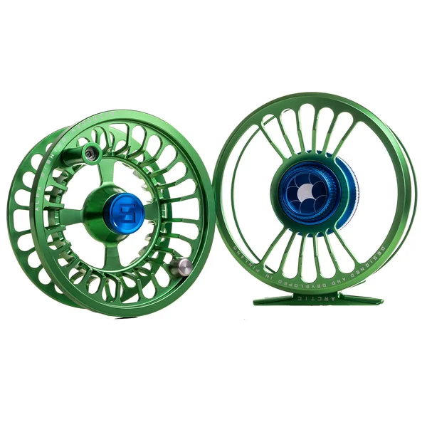Carrete de mosca Alfa Arctic verde lima - Imagen 10