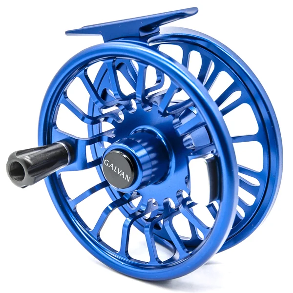 Carrete de mosca Galvan Torque azul - Imagen 5