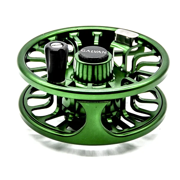 Carrete de mosca Galvan Torque verde - Imagen 3