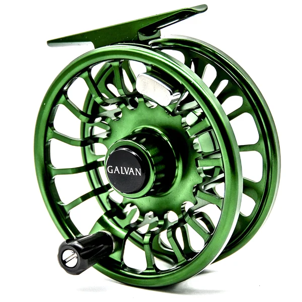 Carrete de mosca Galvan Torque verde - Imagen 4