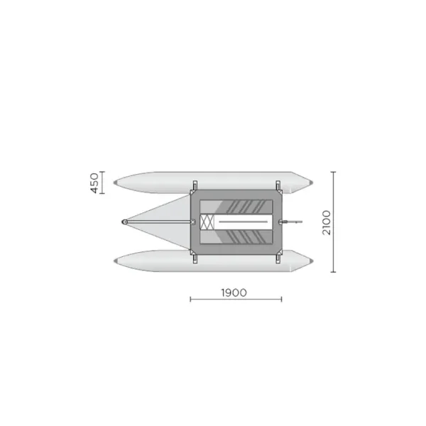 Catamarán Hinchable MINICAT 420 Instinct - Imagen 9