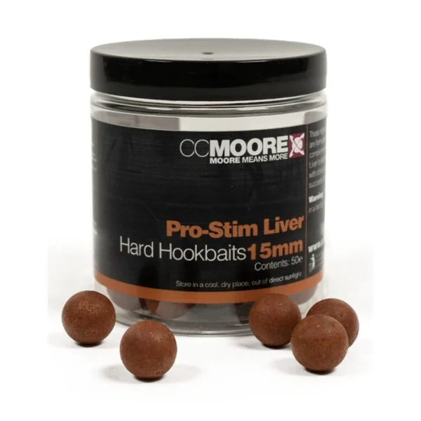 CC Moore Pro-Stim Liver Hard Hookbaits 18mm