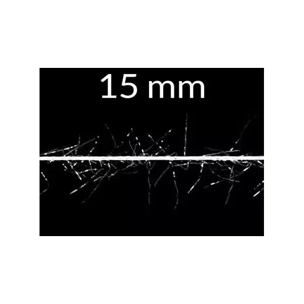CCS MICRO GHOST CLEAR CHENILLE hotfly - 200 cm - 15 mm - Imagen 2