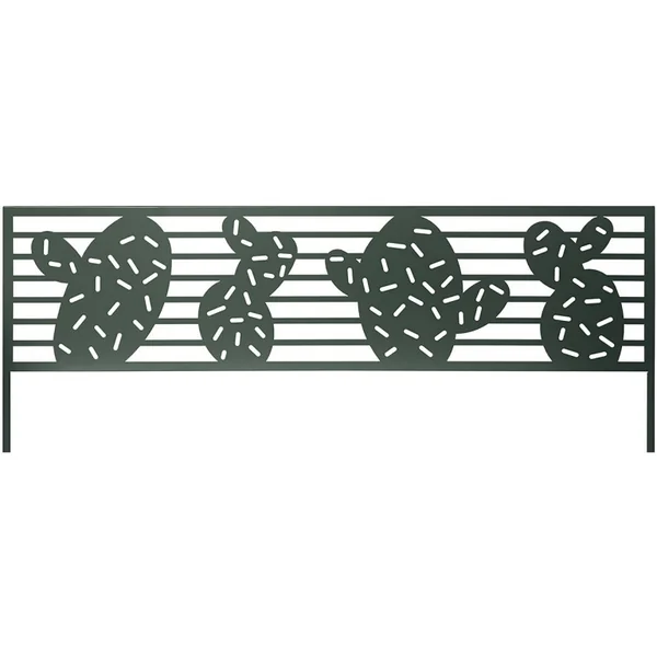 Cenefa - "Cactus" - Lote de 6 - 0,40 x 1,00 m - Verde