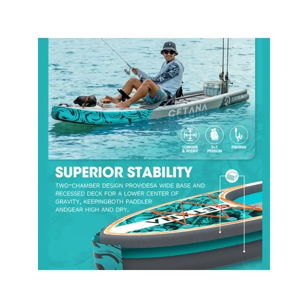 CETANA 11’6 FLOAT MASTER BLEU - Imagen 2