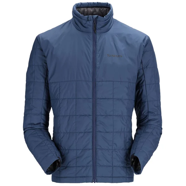 Chaqueta con cuello Simms Fall Run azul marino