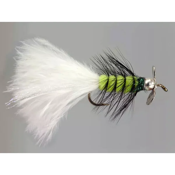 Chartreuse II Hot Wooly Bugger Evo streamer lago