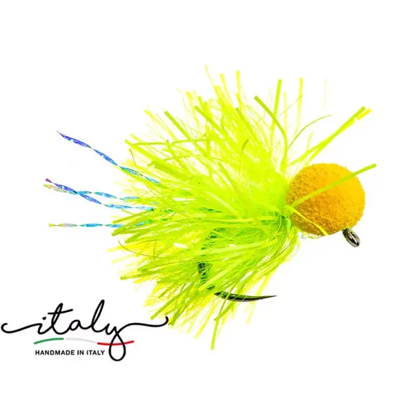Clown Boobie Chartreuse mosca lago - Imagen 3