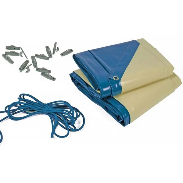 Cobertor 1" de invierno para piscina Seychelles - 580 gr/m² - azul