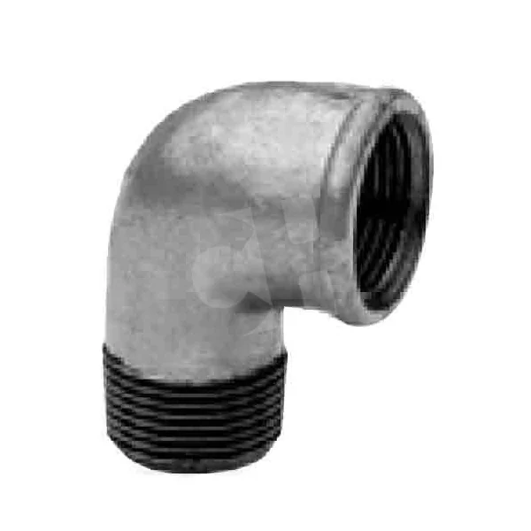 CODO 90º GALV. M-H 1/4"