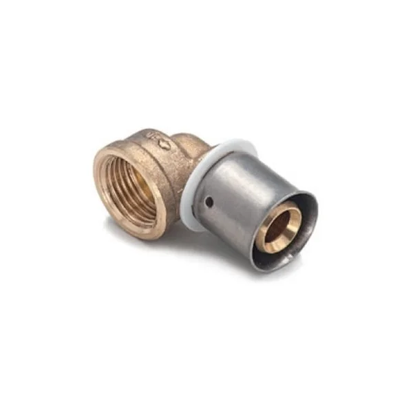 Codo multicapa prensar Hembra 20 x 1/2"