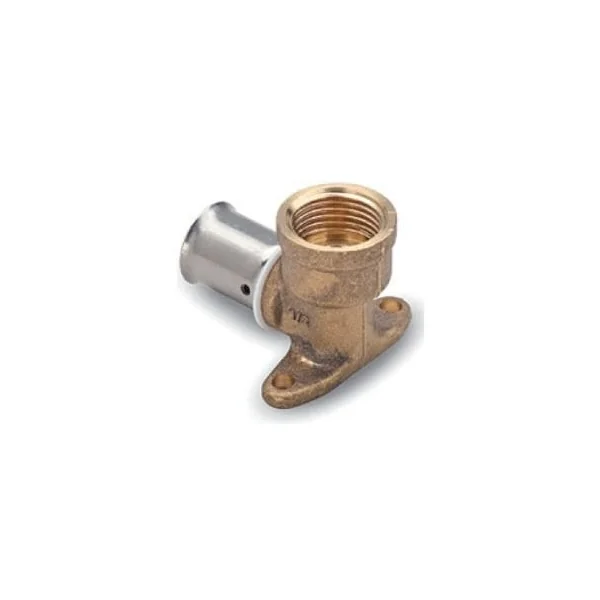 Codo multicapa prensar placa Hembra 16 x 1/2"
