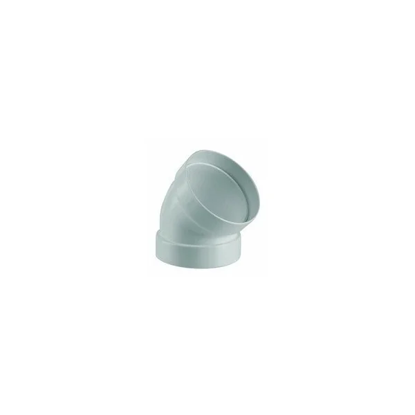 Codo redondo PVC 45º 120Ø
