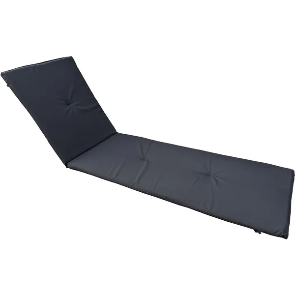 Cojín para tomar el sol de madera exótica - Negro