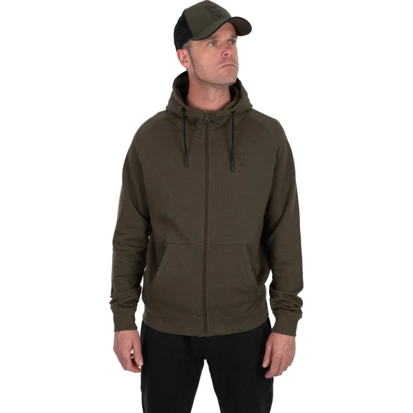 Colección LW Sudadera con capucha Verde/Negro