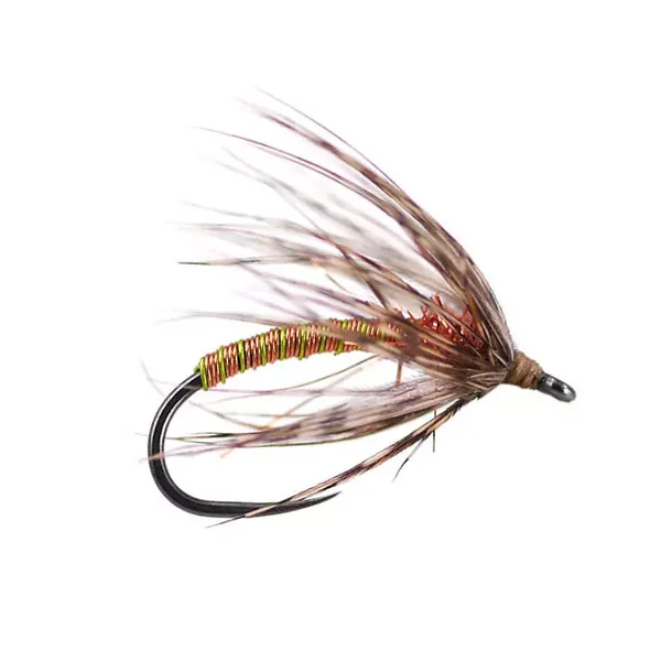 Copper Metallic Soft Hackles Spider BL mosca agohada