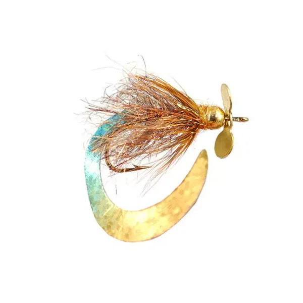 Copper Wiggle Tail Monster streamer lago