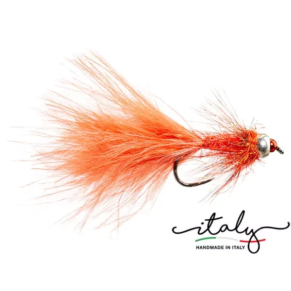 Coral Heavy TG Marabou Leech Evo streamer