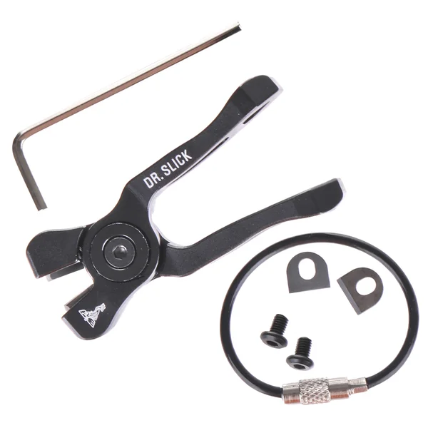 Cortahilos Dr. Slick Cyclone Offset Cutting Face negro