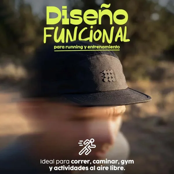 Cubitt Gorra Running Caps Slate Blue - Imagen 5
