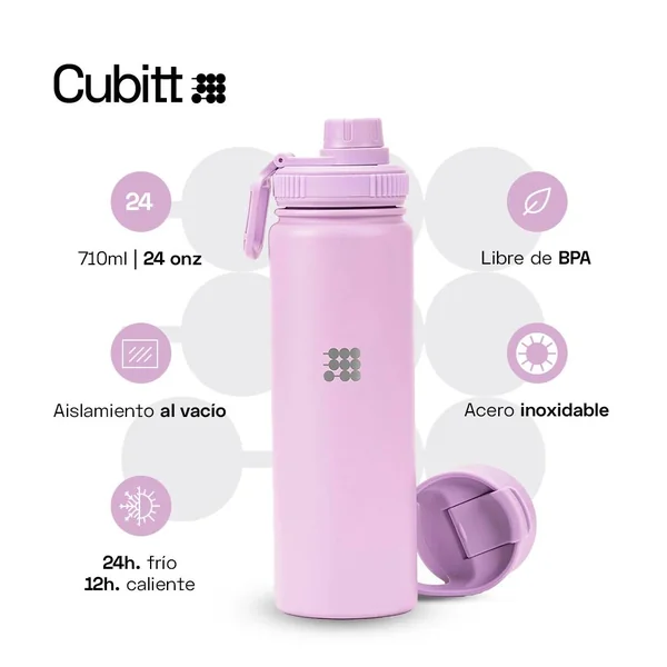 Cubitt Terrmo Hydro Bottle Lilac - Imagen 3