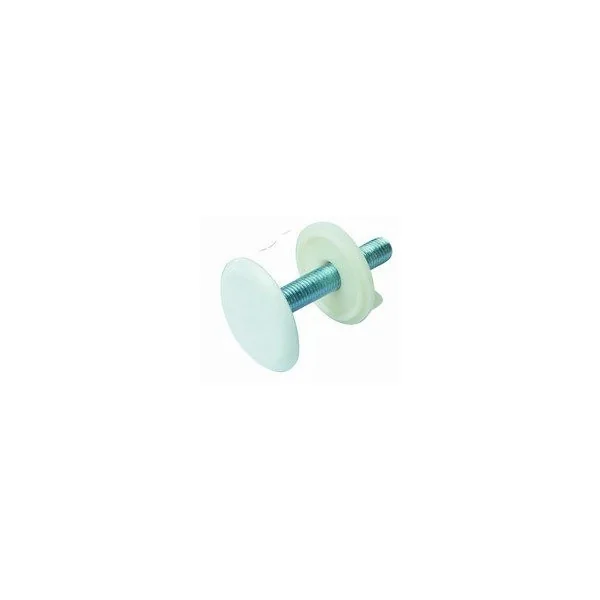 Cubre orificios laton blanco 50 mm