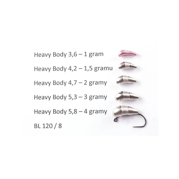 CUERPOS DE TUNGSTENO PLATA - Imagen 2