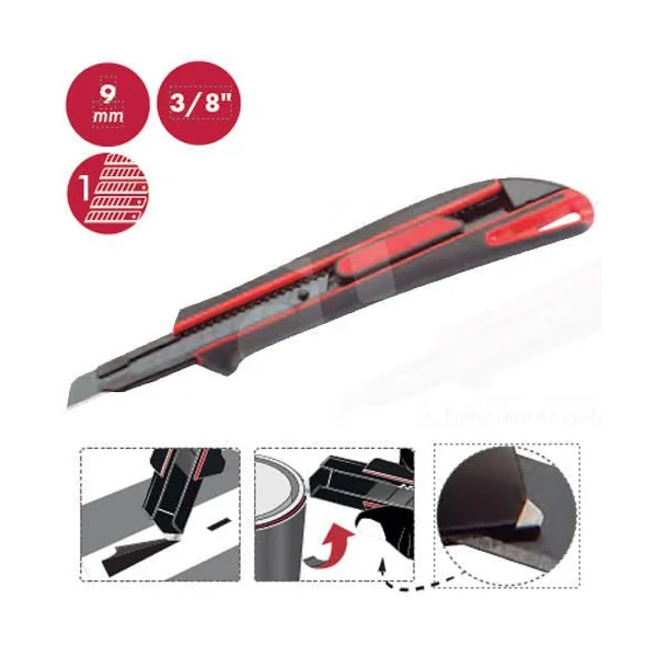 CUTTER CUTPRO 9 MM PSYSTEM BLACK BIMAT