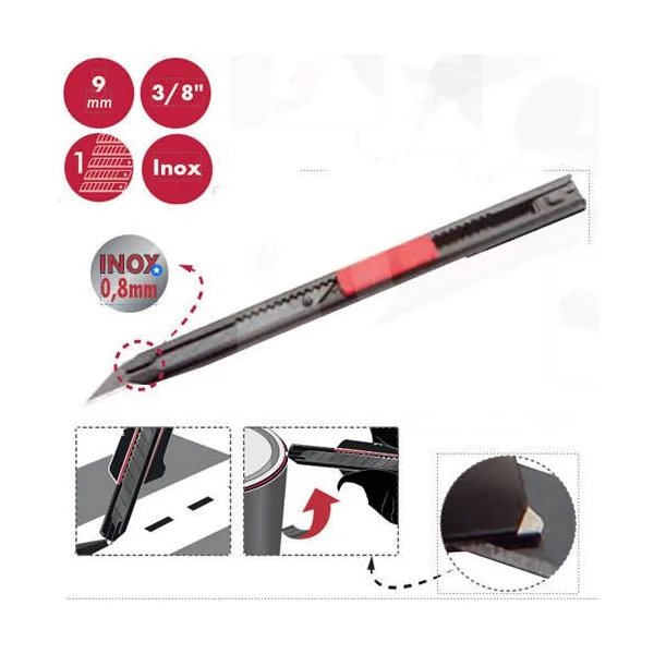 CUTTER INOX CUTPRO 9 MM
