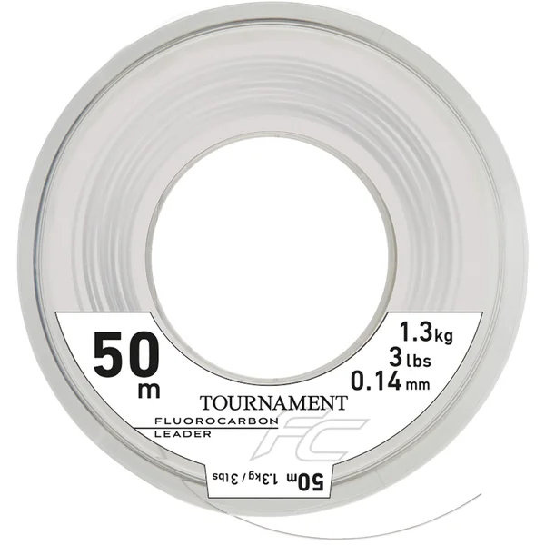 Daiwa Tournament Fluorocarbono Tippet Material para bajos