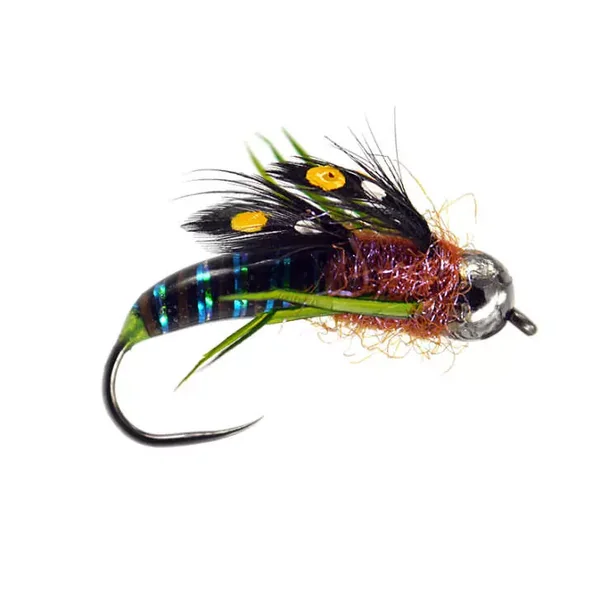Dark Magic Glass Stonefly Nymph TG BL ninfa plecóptero