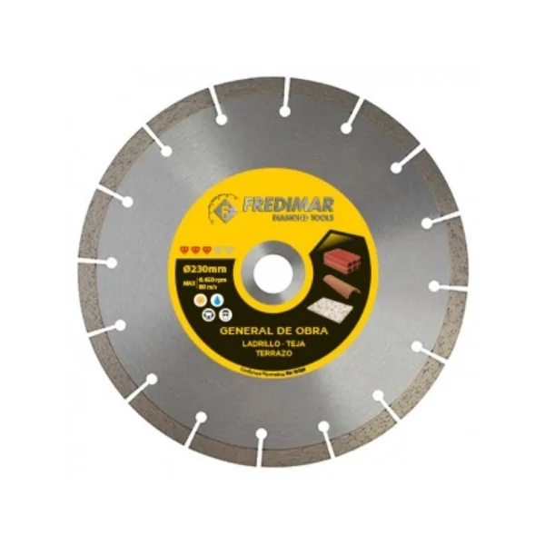 DISCO DIAMANTADO UNIVERSAL RAPID-CUT Ø230 MM FREDIMAR