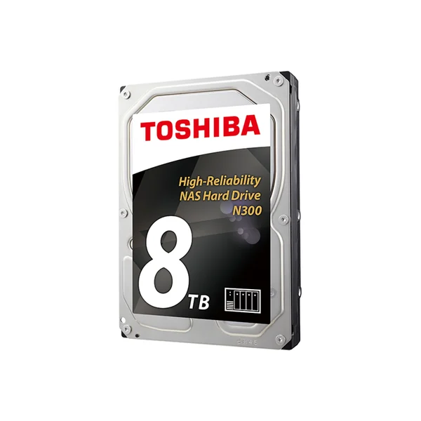 Disco HDD Interno TOSHIBA N300 Bulk (8 TB - SATA - 7200 RPM)