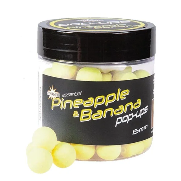 Dynamite Baits Fluro Pop Up Pineapple & Banana 15mm