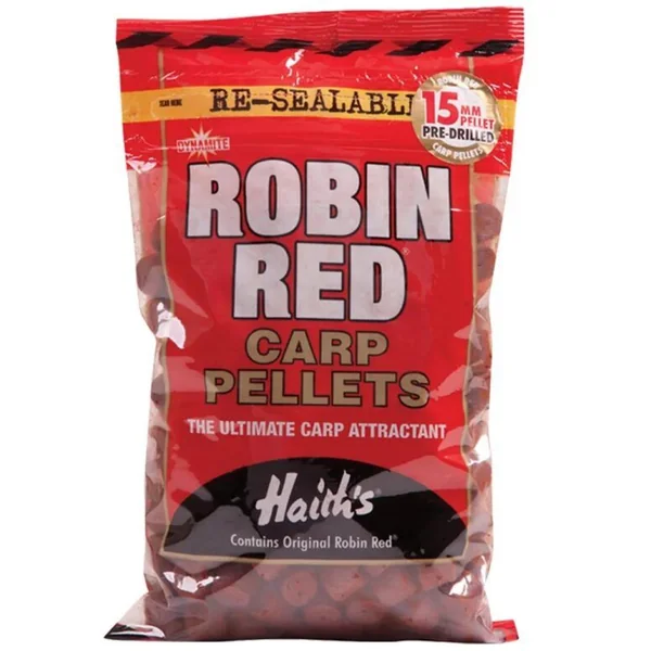 Dynamite Baits Robin Red Carp Pellets 15mm 900gr - Imagen 2
