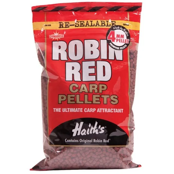 Dynamite Baits Robin Red Carp Pellets 4mm 900gr - Imagen 2