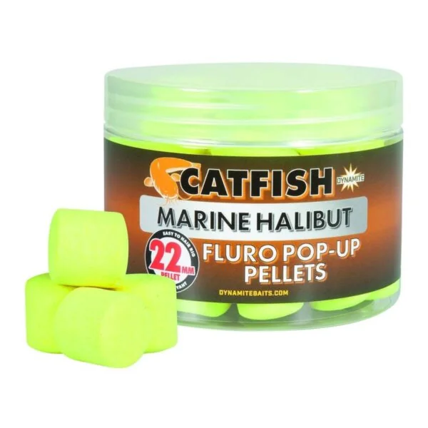 Dynamite FLURO PELLET MARINE HALIB.22MM