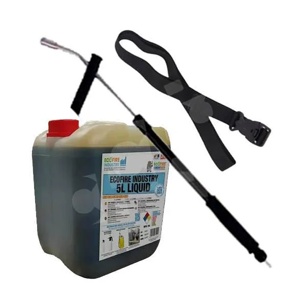 ECOFIRE INDUSTRY 5L+LANZA+CINCHA (PACK)