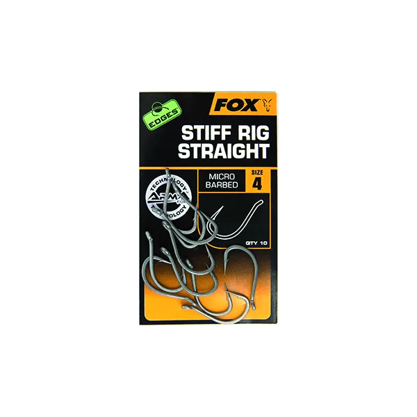 Edges Armapoint Stiff Rig Recto - Anzuelo para carpa