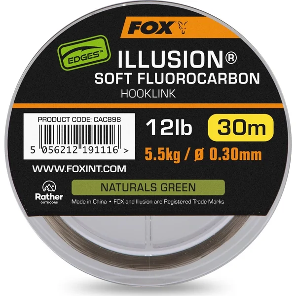 Edges Illusion Fluorocarbon Suave para Anzuelo